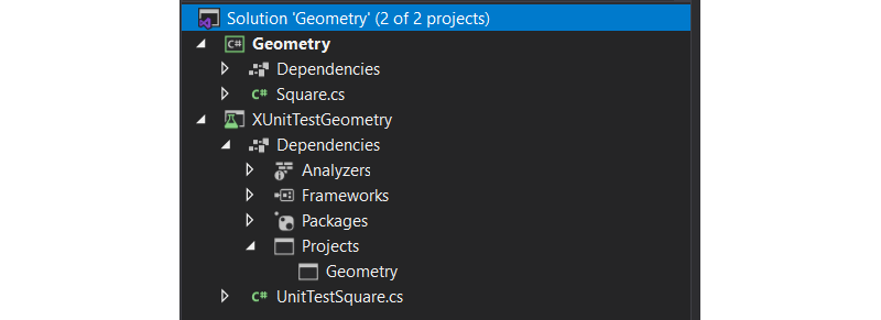 Adding an xUnit Test Project