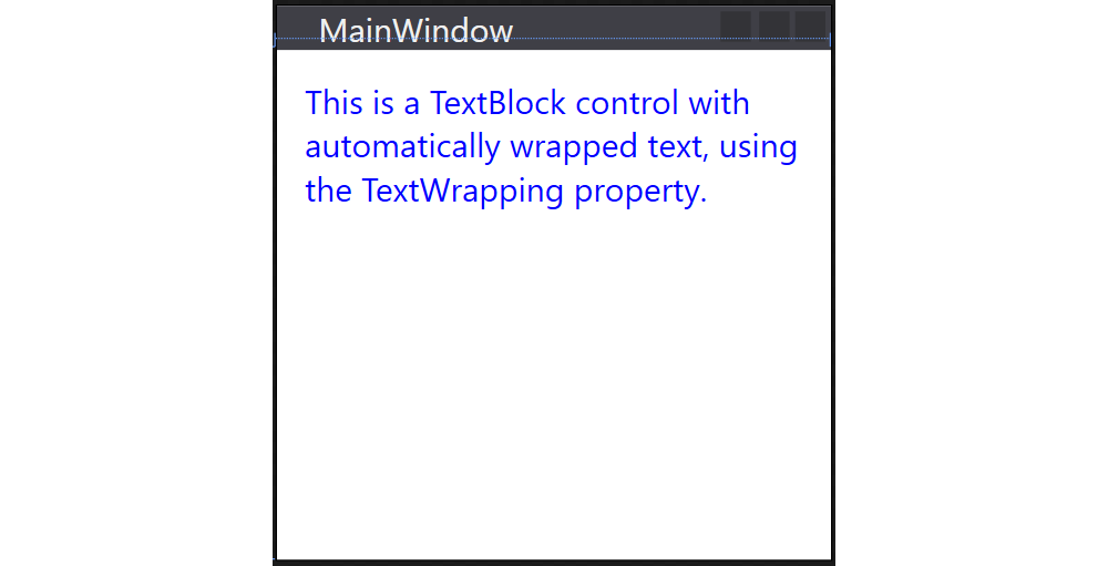 TextBlock